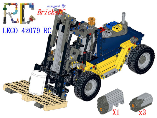 [Instructions] Motorize LEGO 42079 Heavy Duty Forklift