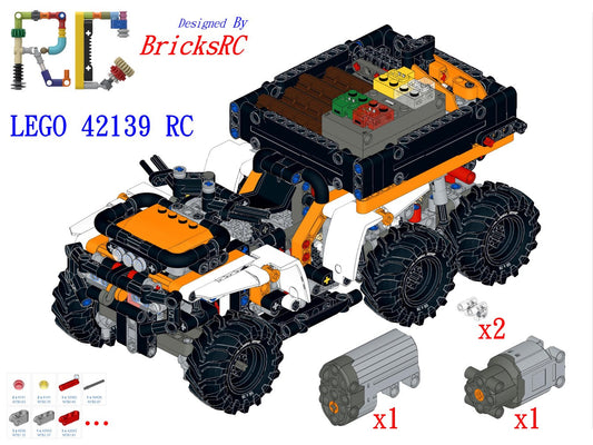 [Instructions] Motorize LEGO 42139 All-Terrain Vehicle