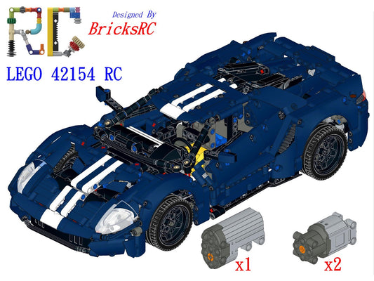 [Instrucciones] Motorizar LEGO 42154 2022 Ford GT