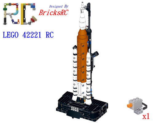 [Instructions] Motorize LEGO 42221 NASA Artemis Space Launch System Rocket